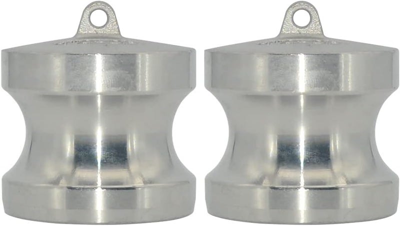 Varmhus Trash Pump Adapter Dust Cap/Dust Cover,Type DP Cam and Groove Hose Pipe Fitting Coupler,Stainless Steel 316 (1-1/4") - Image 1